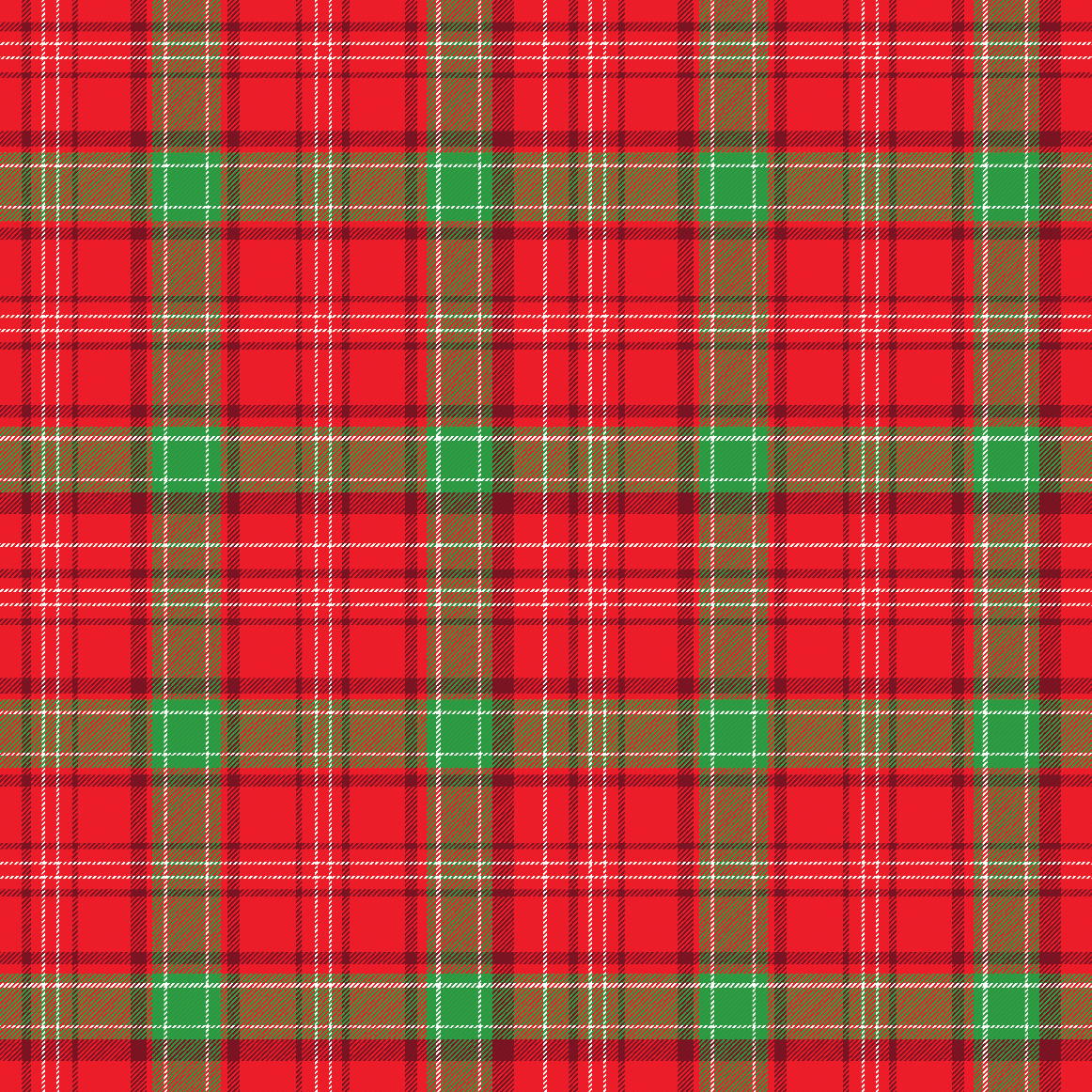 Christmas Plaid Adhesive Vinyl Pattern 1