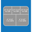 LunchBots Cinco Stainless Steel 5 Compartment Bento Box