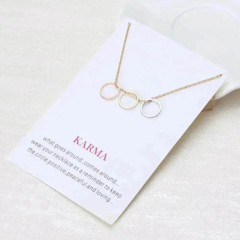 Circle necklace