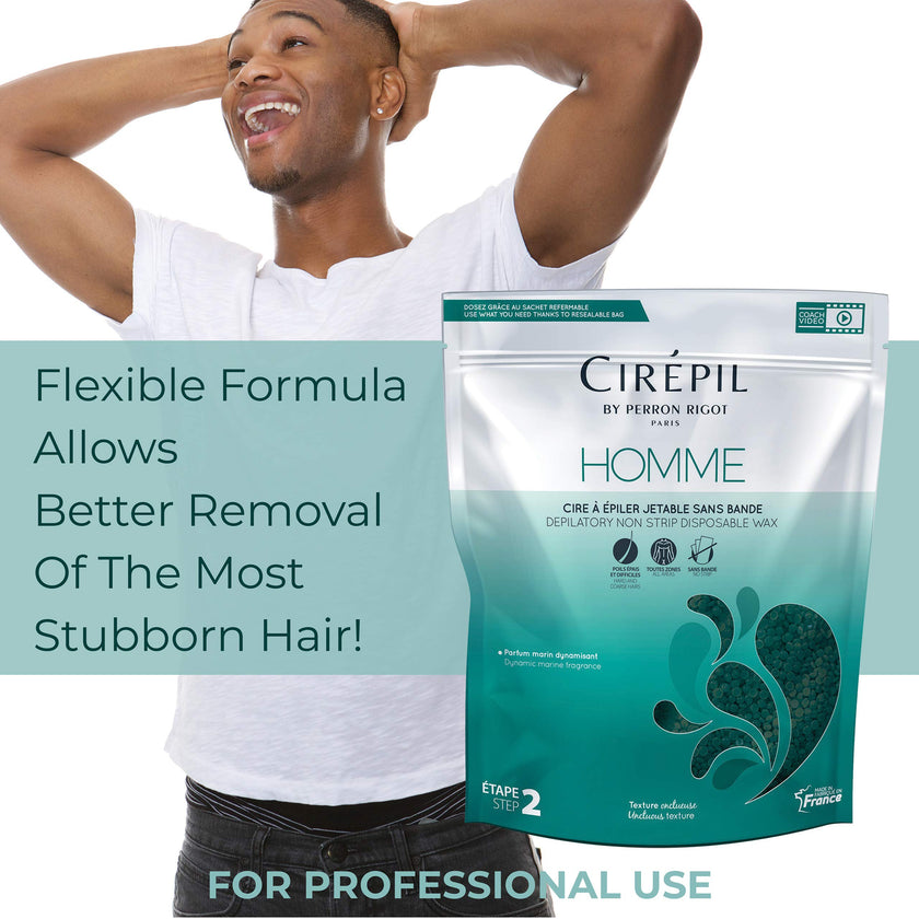 Cirepil - Cirepil Pearl Hard Wax Men 800g +