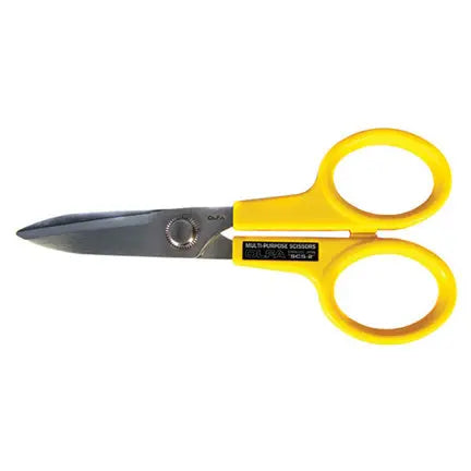 Ciseau tout usage en acier inoxydable, lames dentelées, 7