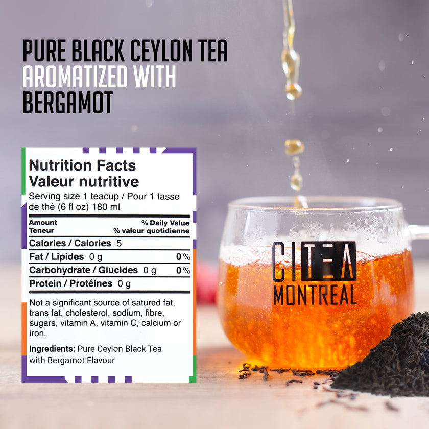 Lot de deux thés en feuilles Earl Grey - 200g