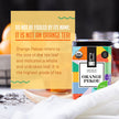 Thé noir en feuilles Orange Pekoe bio avec boule à thé - 80g