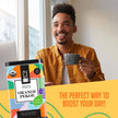 Thé noir en feuilles Orange Pekoe bio avec boule à thé - 80g