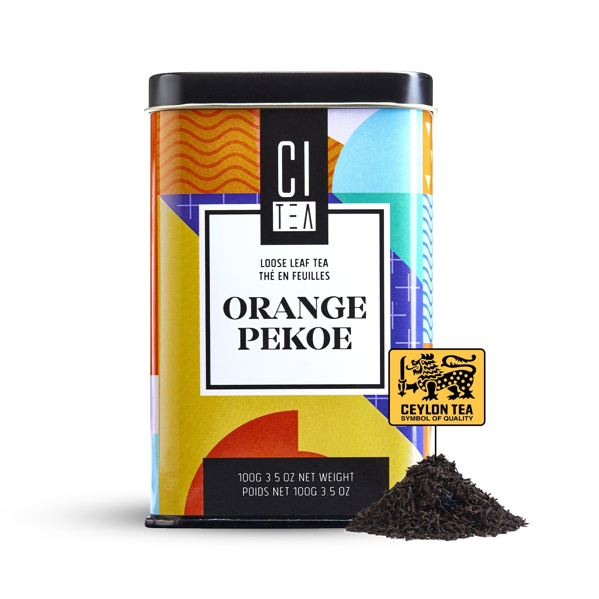 Thé noir en feuilles Orange Pekoe