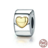 Classic Love Beads – S925 Sterling Silver Charm Bead Pendant
