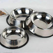 Classic Non slip Stainless Steel pet Feed Bowls