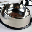 Classic Non slip Stainless Steel pet Feed Bowls