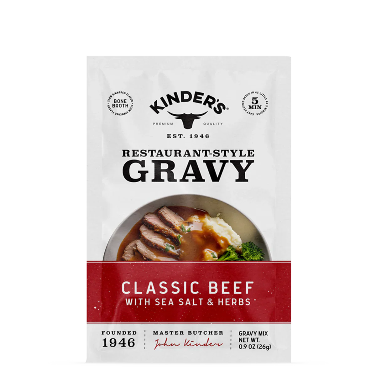 Kinder's Classic Beef Bone Broth Gravy