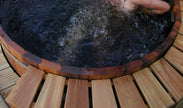 Fluid Custom Tub Shelves