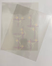 Edible Clear Transparent Sheets - Translucent Icing Paper