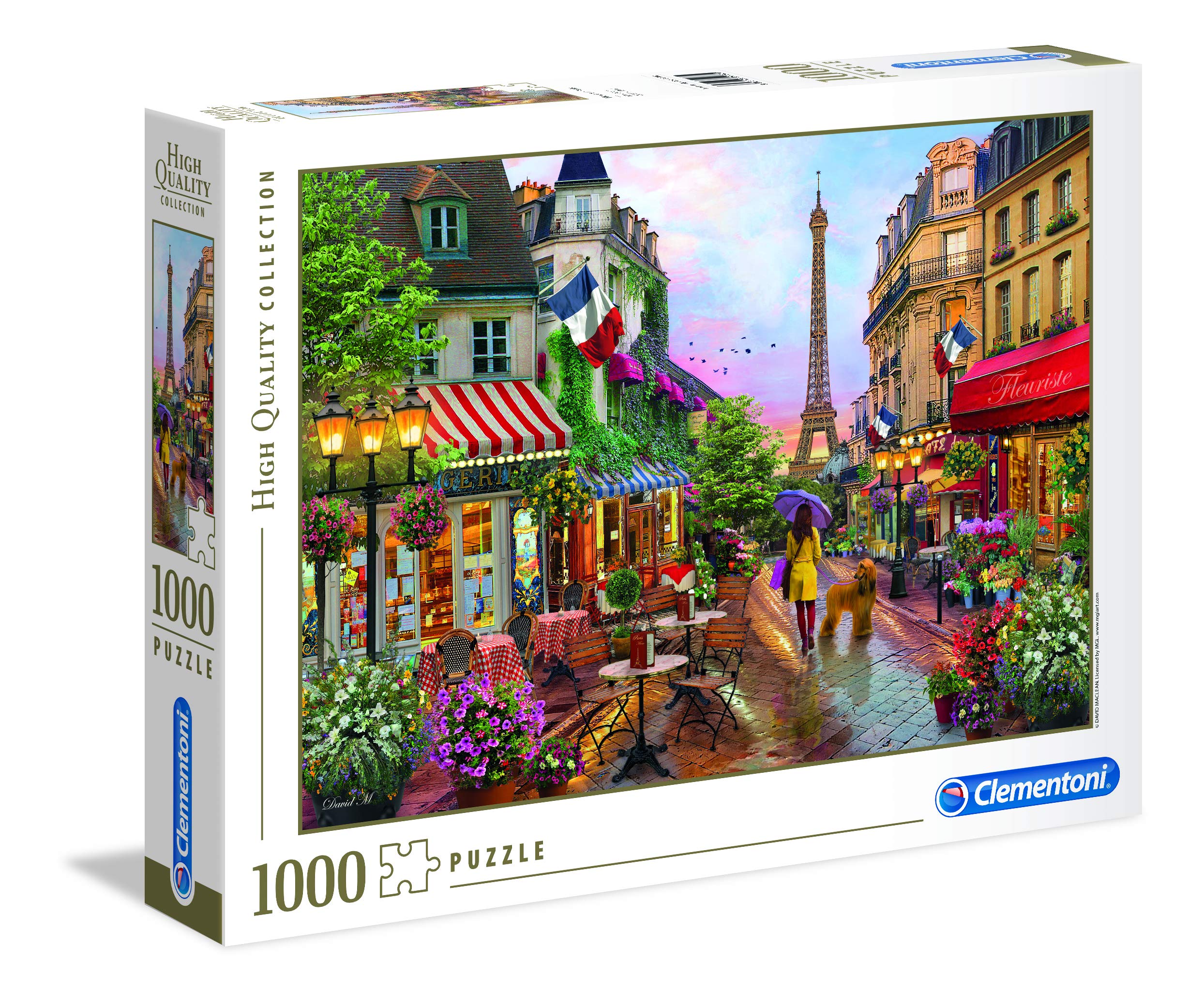 Clementoni - 1000Pc Hqc - Flowers In Paris Ml
