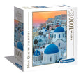 Clementoni - 1000Pc Hqc - Santorini - Square Box Ml