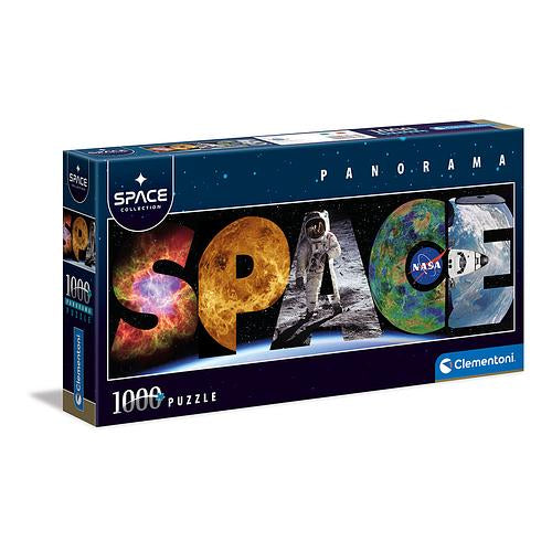 Clementoni - Puzzle 1000 pièces Panorama Spatial - NASA Space Ml