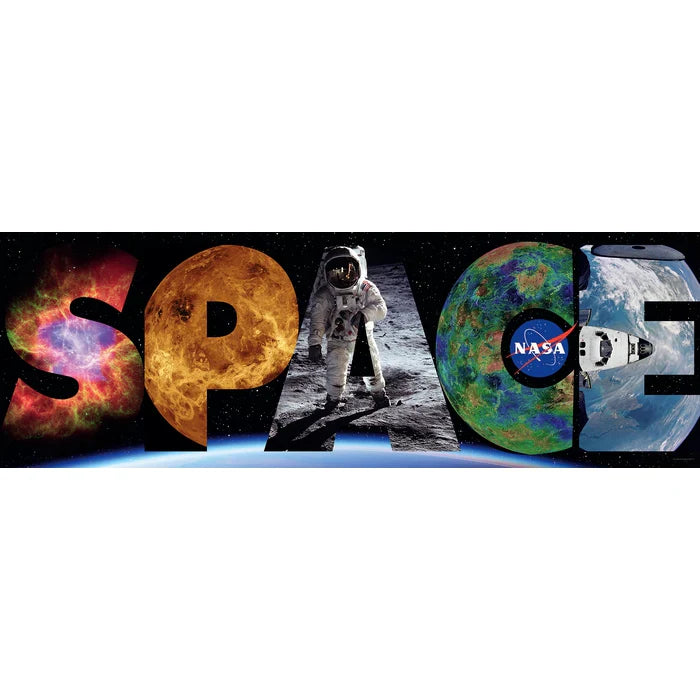 Clementoni - Puzzle 1000 pièces Panorama Spatial - NASA Space Ml