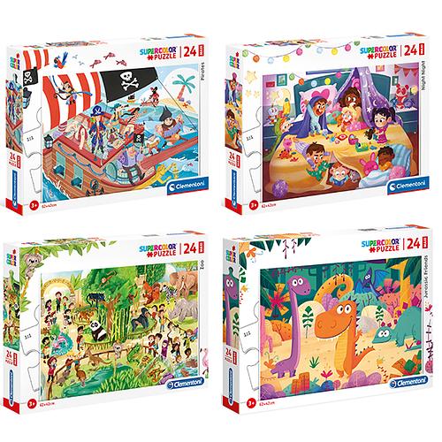 Clementoni - 24Pc Maxi - Children'S Asst Ml