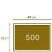 Clementoni - 500-Piece Puzzle (Chiot Chocolat)