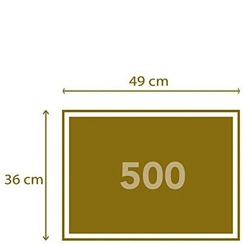 Clementoni - 500-Piece Puzzle (Chiot Chocolat)