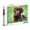 Clementoni - 500-Piece Puzzle (Chiot Chocolat)