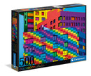 Clementoni - 500Pc Colorboom - Squares Ml