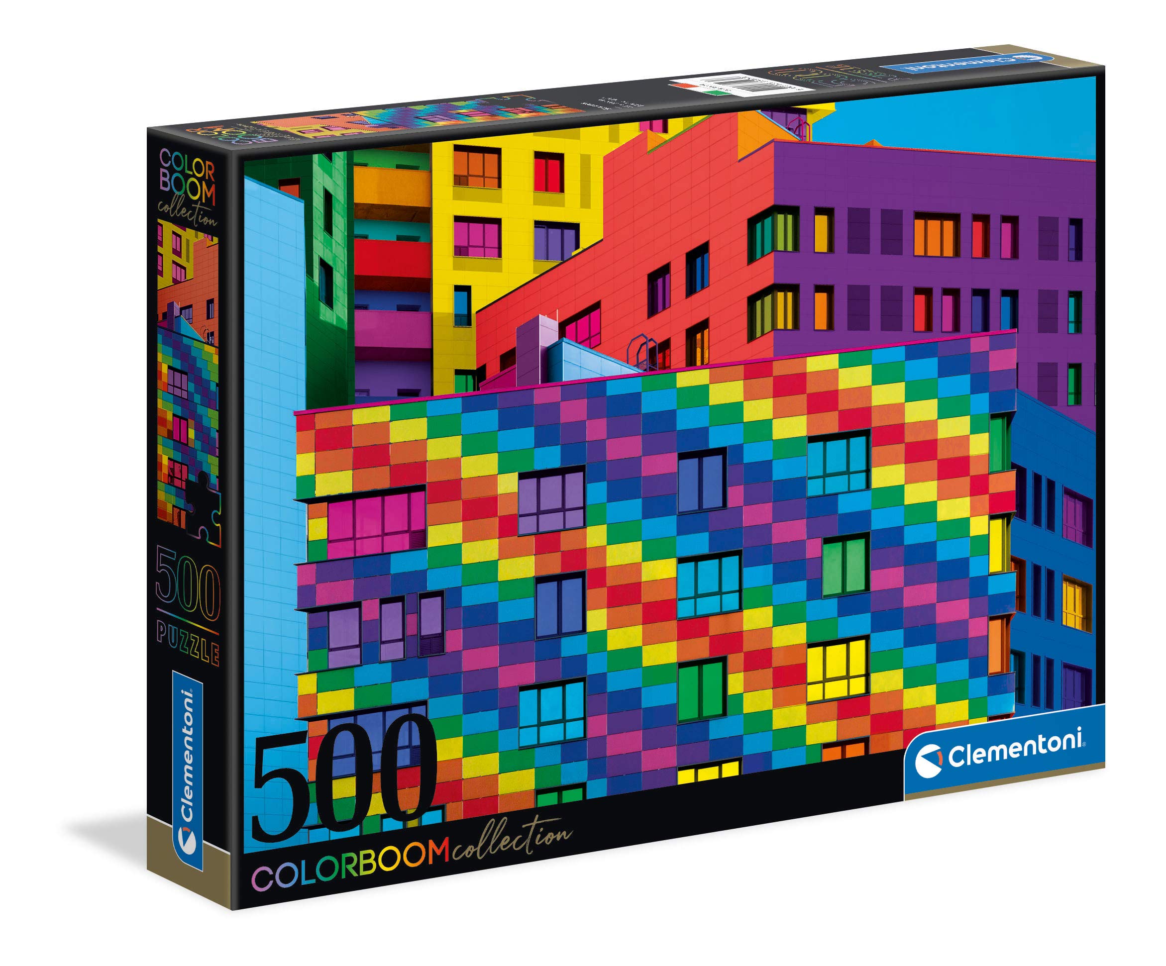 Clementoni - 500Pc Colorboom - Squares Ml