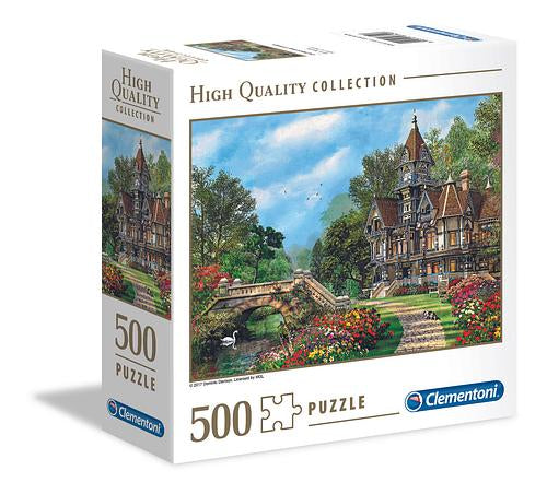 Clementoni - 500Pc Hqc - Cottage - Square Box Ml