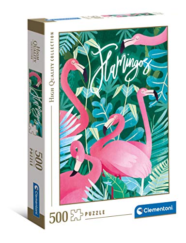 Clementoni - 500Pc Hqc - Flamingos Ml