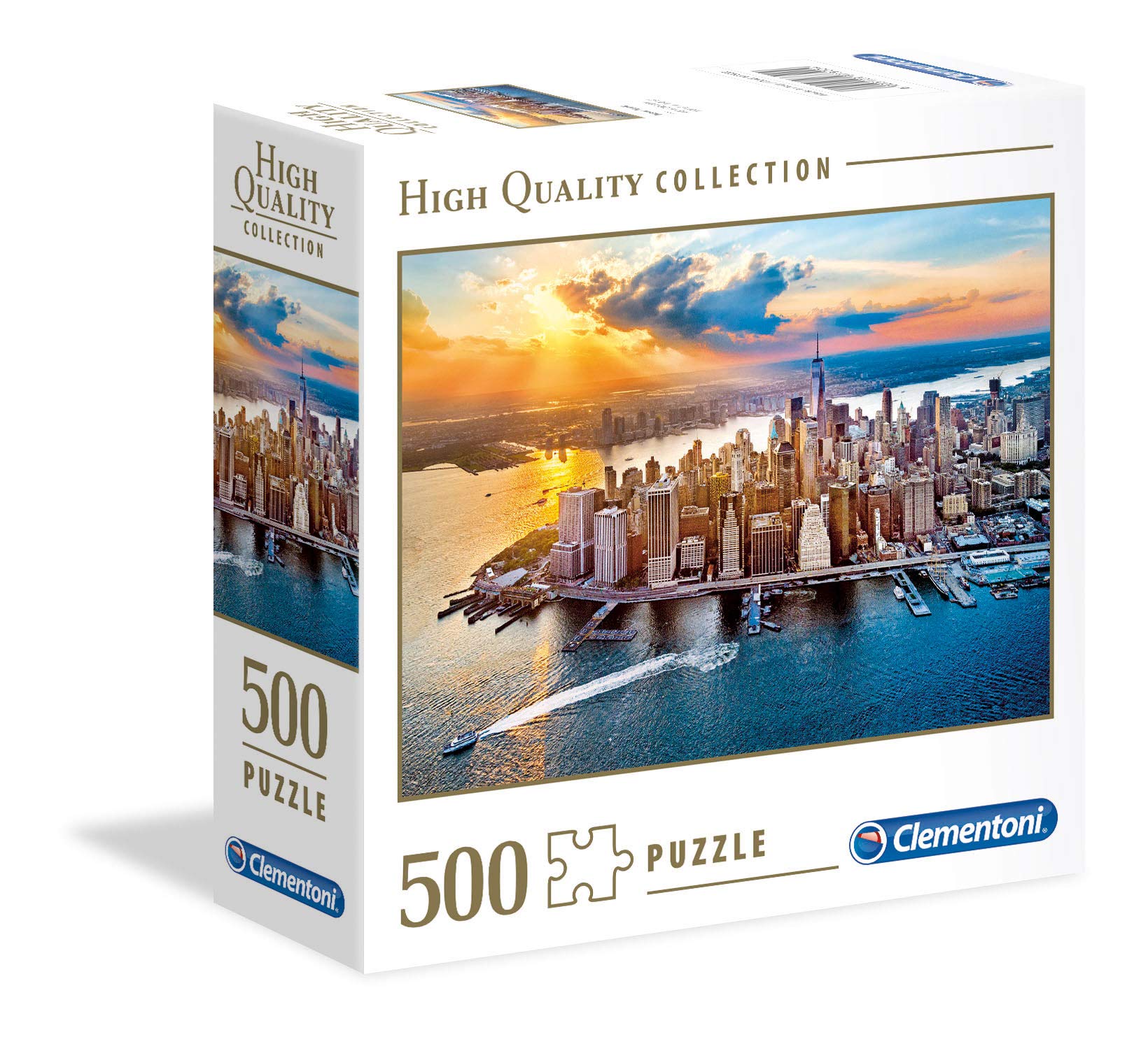 Clementoni - 500Pc Hqc - New York - Square Box Ml