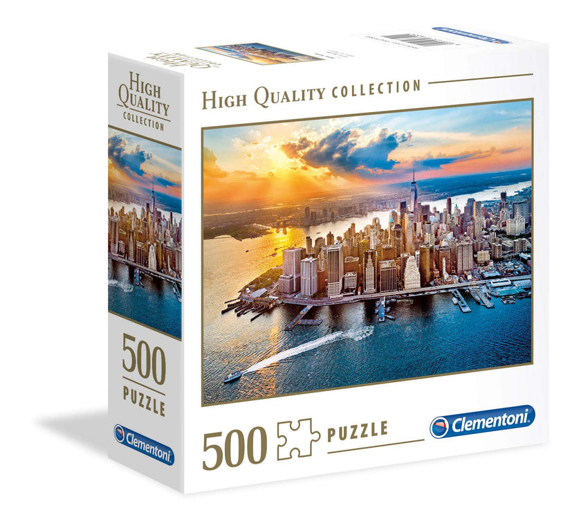 Clementoni - 500Pc Hqc - New York - Square Box Ml