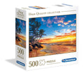 Clementoni - 500Pc Hqc - Paradise Beach - Square Box Ml