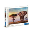 Clementoni - Coucher de soleil africain (puzzle de 500 pièces)
