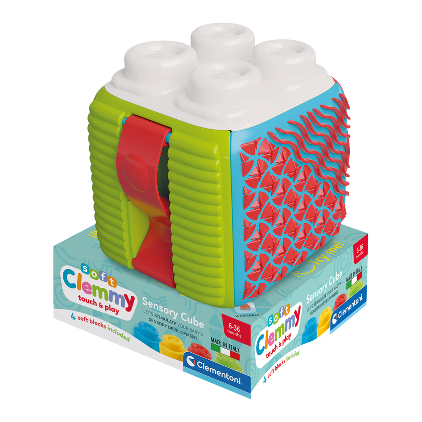 Clementoni - BABY CLEMMY: SENSORY CUBE