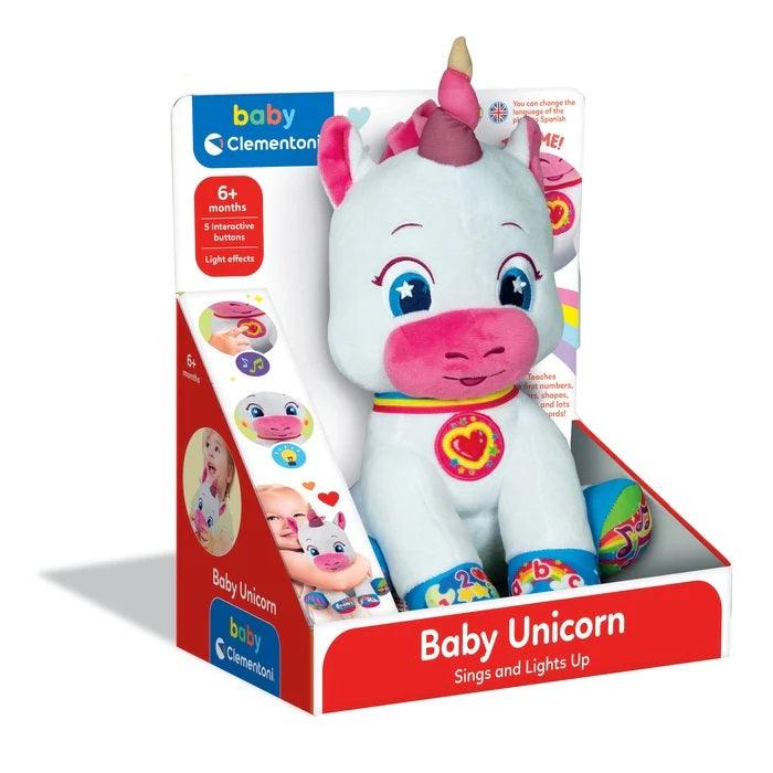 Clementoni - Baby Unicorn Plush (FR)