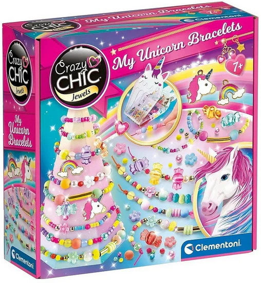 Clementoni - CRAZY CHIC: UNICORN BRACELETS