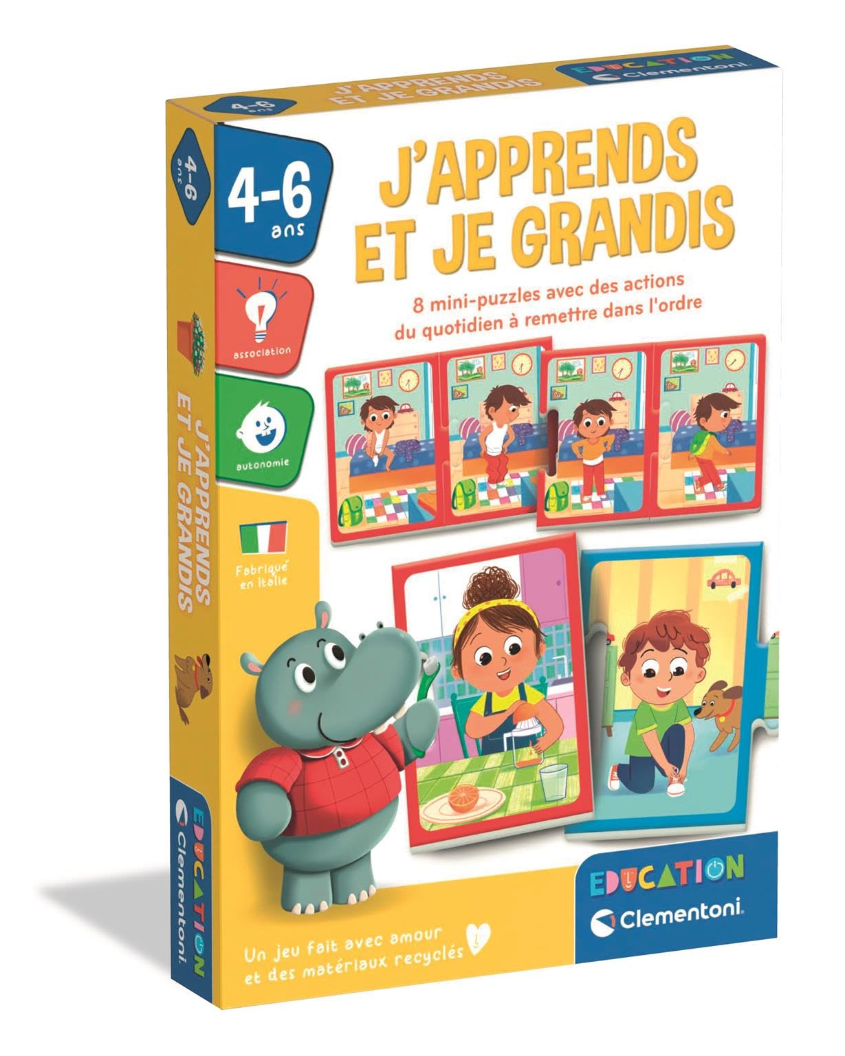 Clementoni - EDUCATION: J'APPRENDS ET JE GRANDIS
