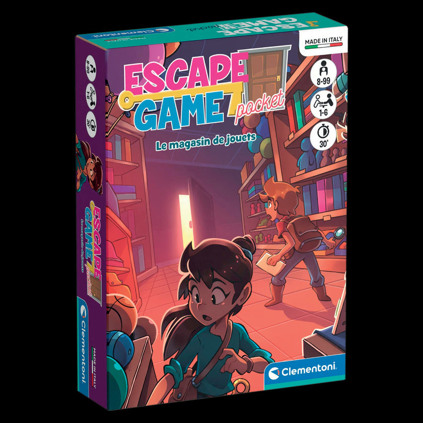 Clementoni - ESCAPE GAME - LE MAGASIN DE JOUETS