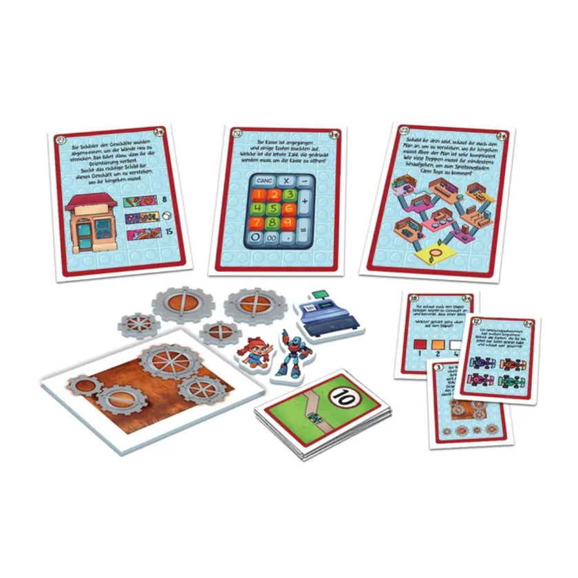 Clementoni - ESCAPE GAME - LE MAGASIN DE JOUETS