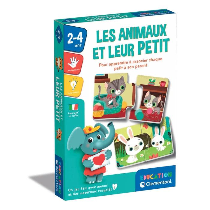 Clementoni - Éducation : Les Animaux et leurs petits (FR)