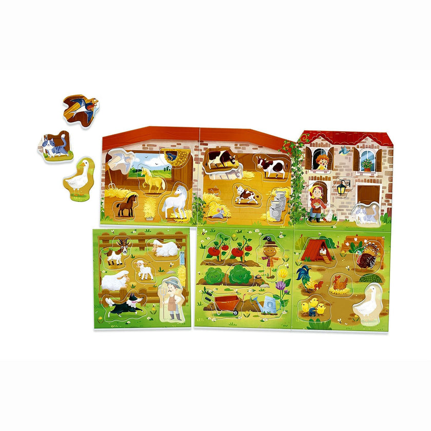 Clementoni - Education - Mon Puzzle De La Ferme (FR)