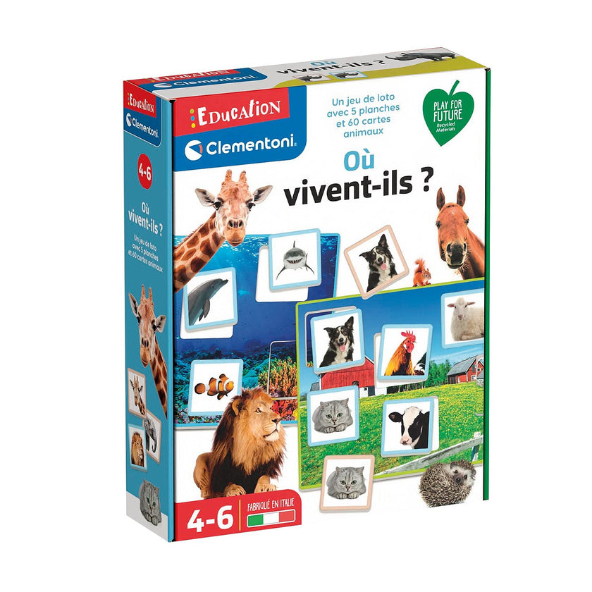 Clementoni - Éducatif - Oh, ils vivent ! (FR)