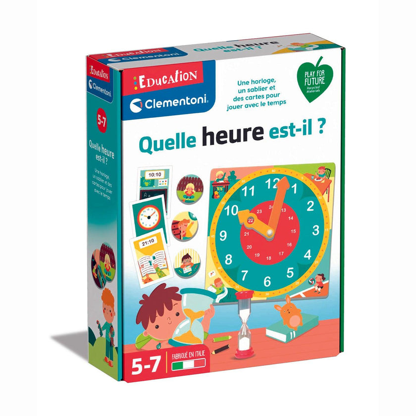 Clementoni - Education - Quelle Heure Est - il? (FR)
