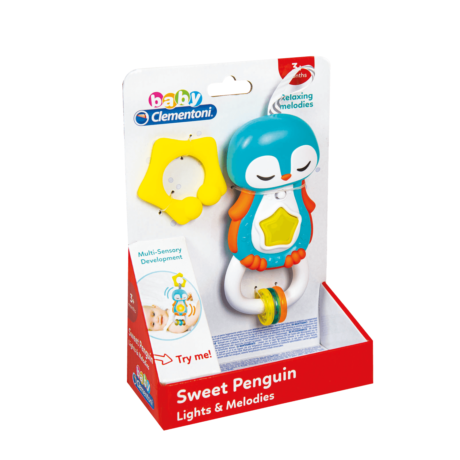 Clementoni - Electronic Rattle Penguin -