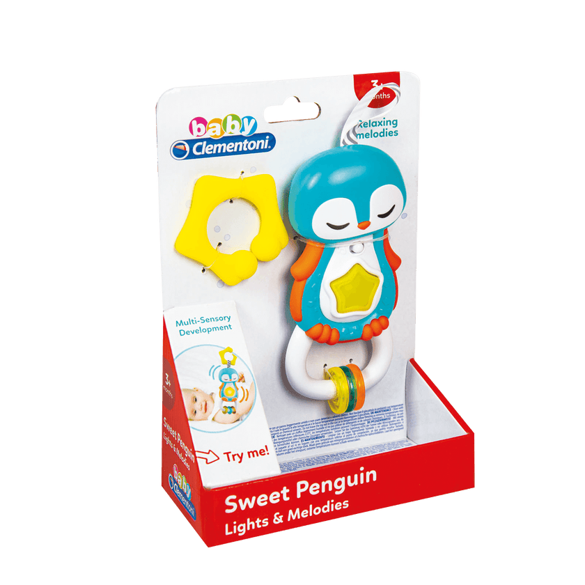 Clementoni - Electronic Rattle Penguin -
