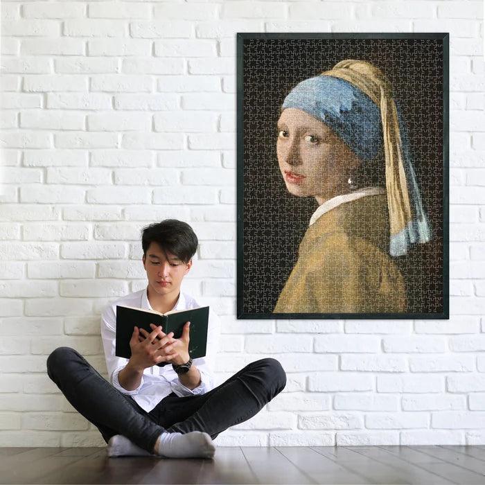 Clementoni - La Fille à l'oreillette de perle (Jigsaw Puzzle 1000 pièces)