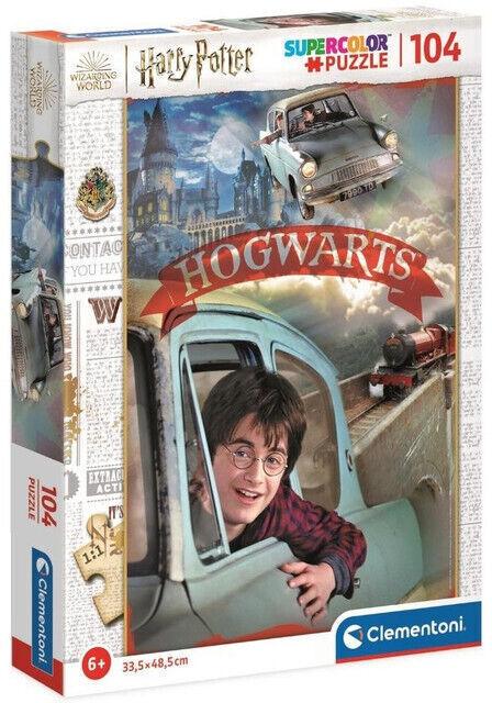 Clementoni - Harry Potter - Arthur Weasley'S Magic Car (104-Piece Puzzle)