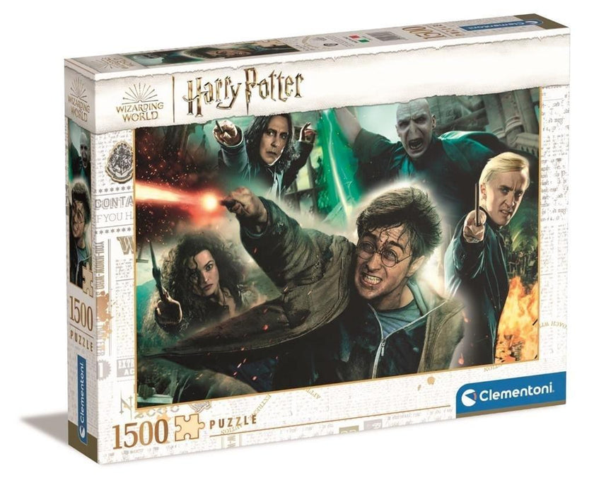 Clementoni - Harry Potter - Fighting (1500-Piece Puzzle)