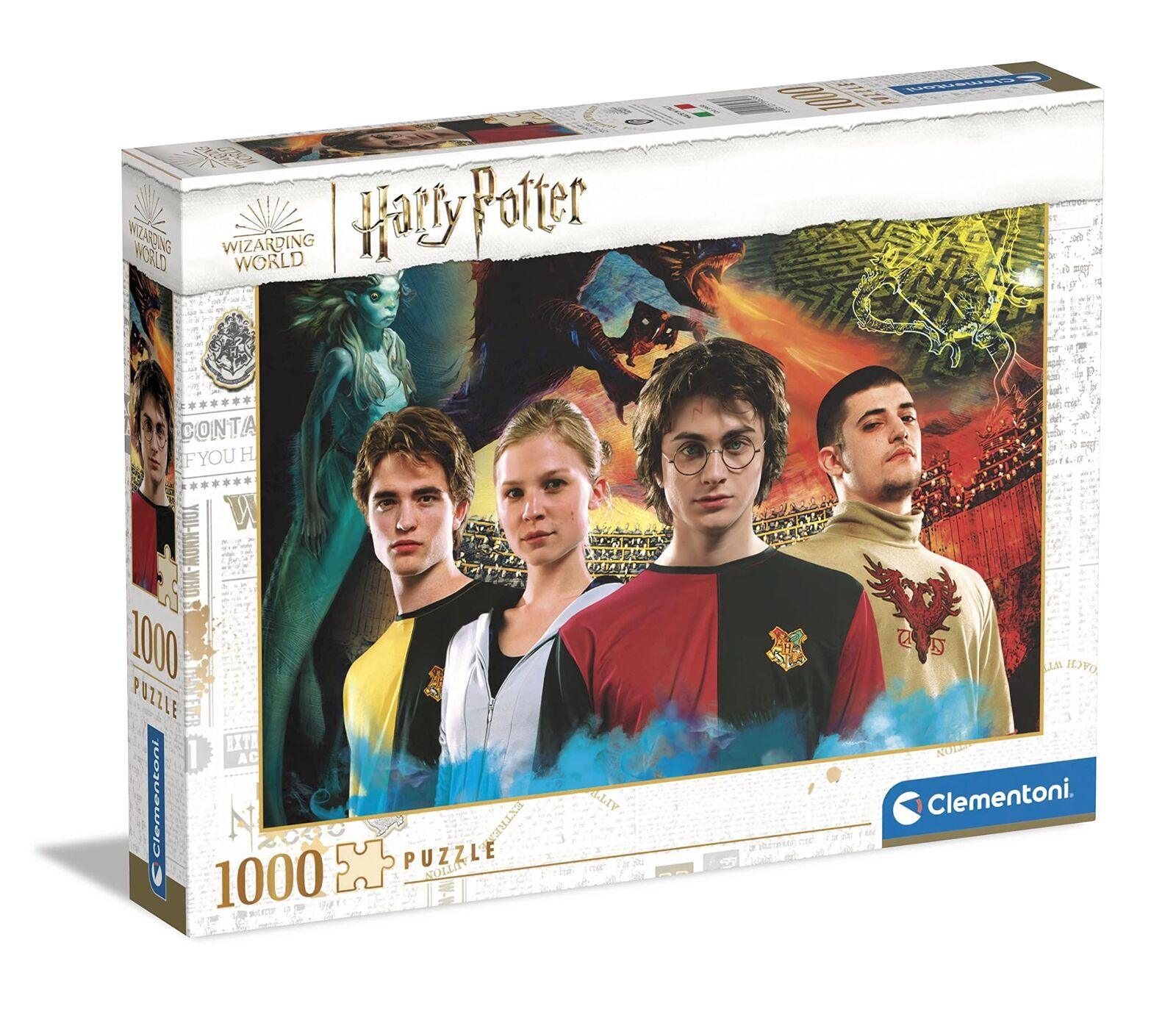 Clementoni - Harry Potter - Tri-Wizard Champions (1000-Piece Puzzle)