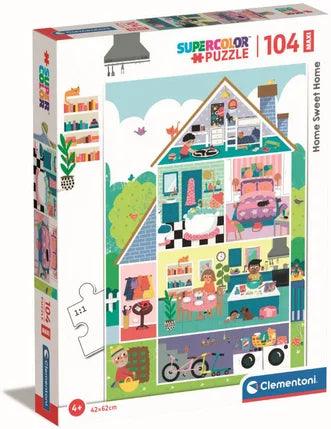 Clementoni - Home Sweet Home (104-Piece Puzzle)
