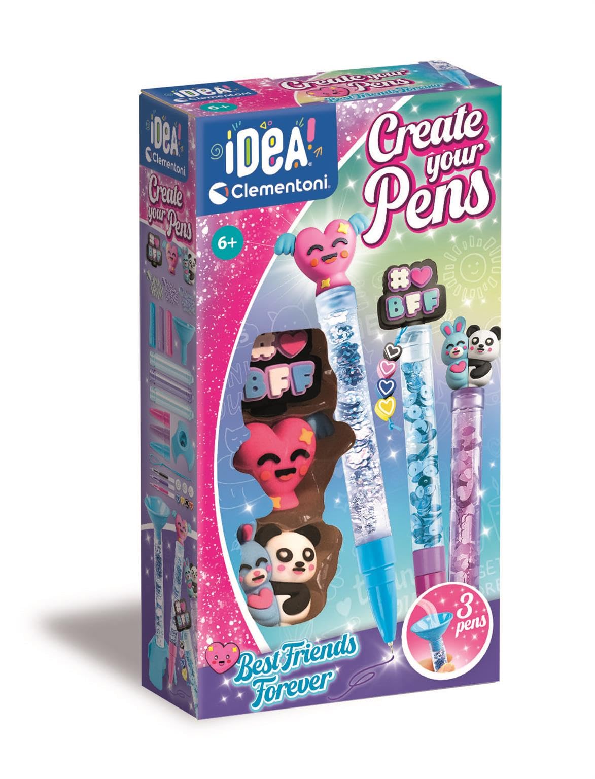 Clementoni - IDEA : CRÉEZ VOS STYLES - BFF