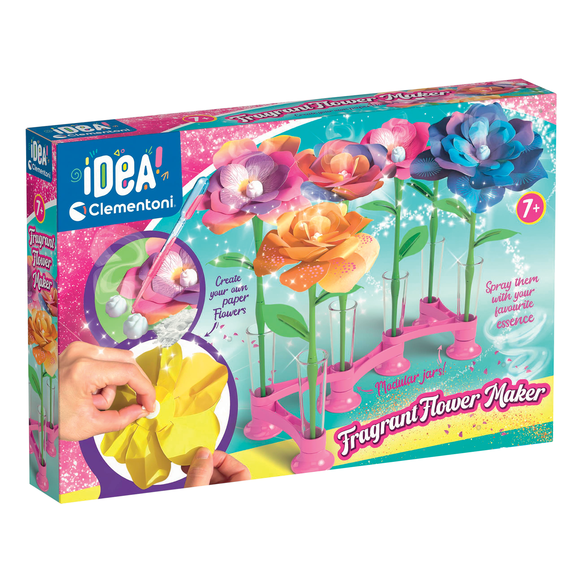 Clementoni - IDEA: FRAGRANT FLOWER MAKER